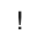 Graphic of an exclamation mark